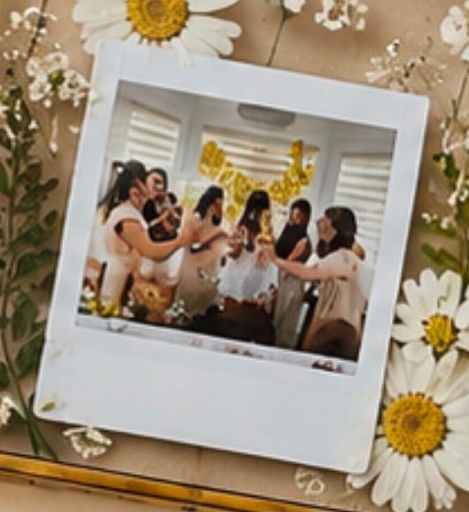 Instant print postcard sample from a photo booth session